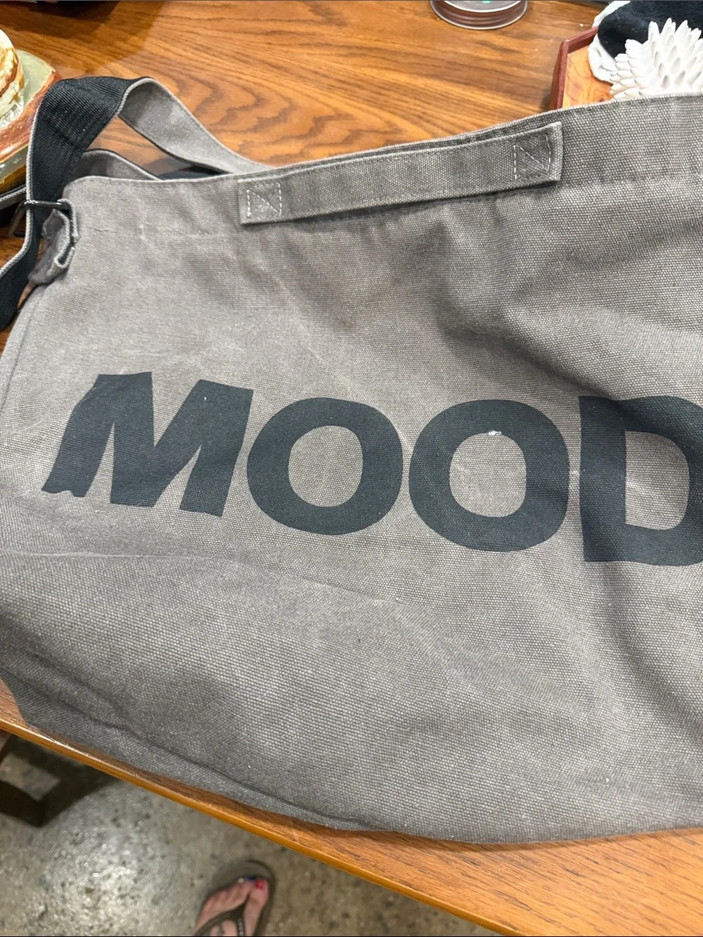 MOOD Canvas Duffel Bag - Gray